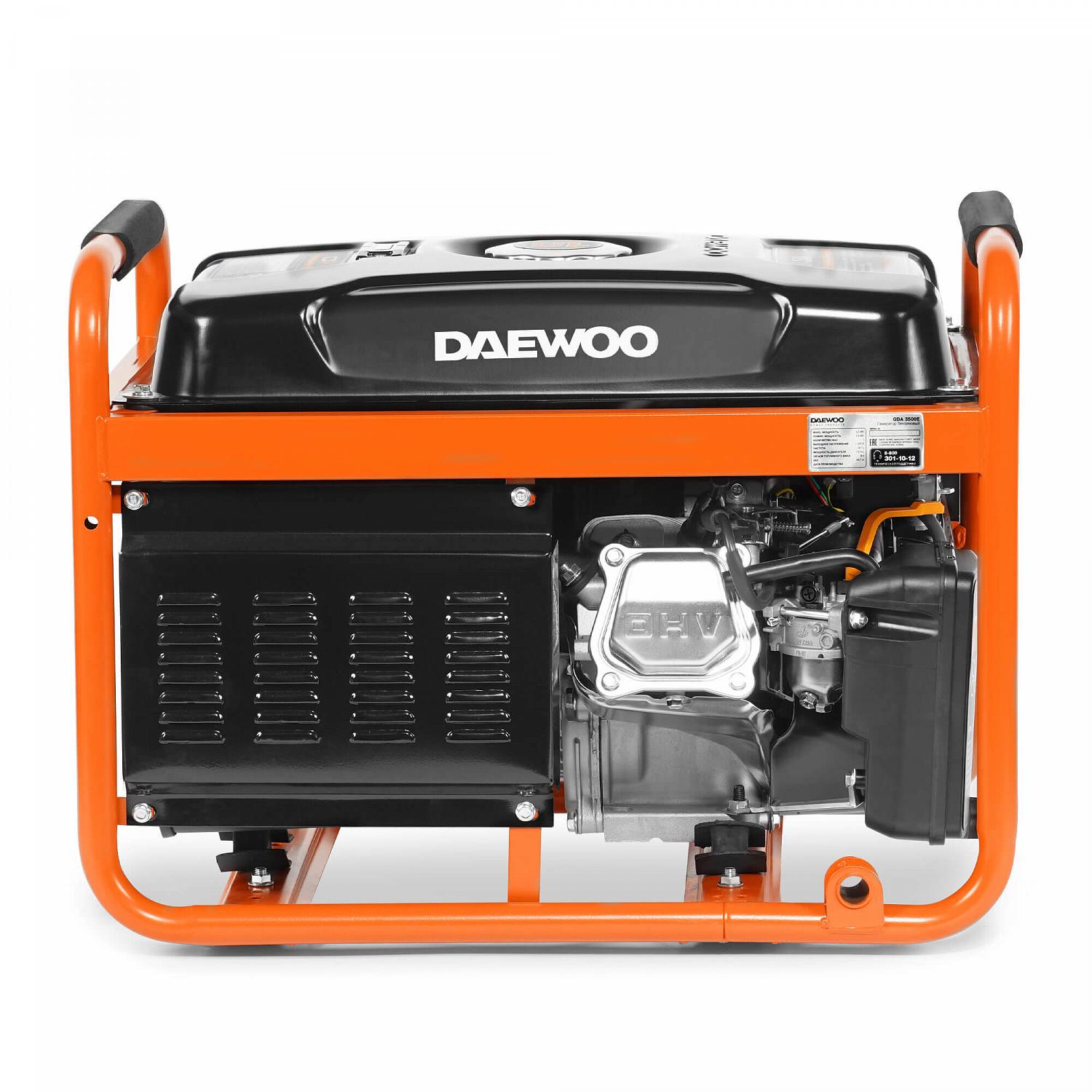 Бензогенератор DAEWOO GDA 3500E доставка Нижний Новгород 4 Бензогенератор DAEWOO GDA 3500E купить 4