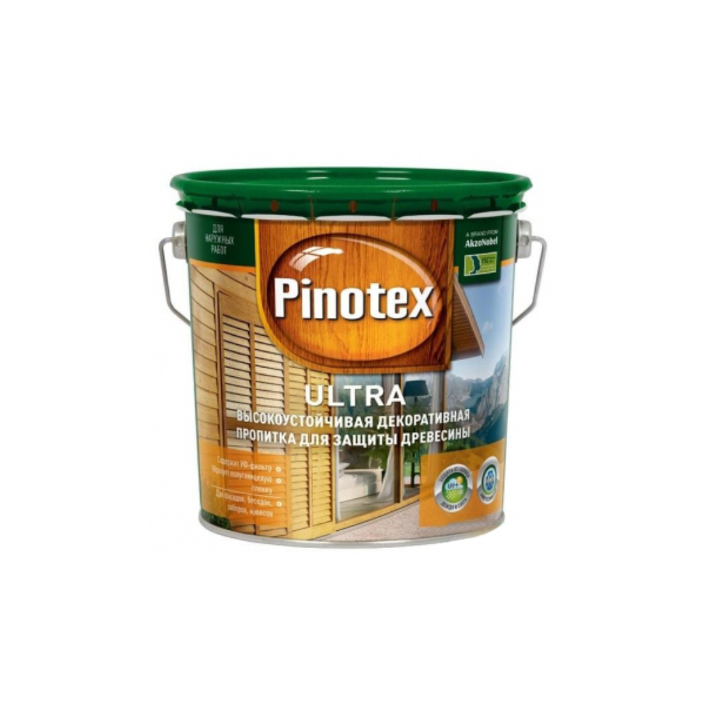 Пропитка для дерева Pinotex Ultra Рябина (2.7л) купить
