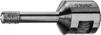 Коронка Профессионал алмазная вакуумная АВК d 6 М14,15мм кромка Зубр 29865-06-М14