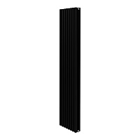 Дизайн-радиатор Royal Thermo Shift Q30 C2180 6 секц. цвет черный RAL9005m