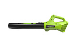 Воздуходувка аккумуляторная Greenworks G24AB 24В 145км/ч 544м3/ч (без акк. и з/у) (2404807)