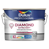 Краска для стен и потолков глубокоматовая Prof Diamond Extra Matt белая база BW Luxium 50034524 (9л)