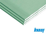 Лист гипсокартонный влагостойкий ГКЛВ KNAUF 2500*1200*12.5