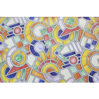 Пленка оконная статическая, 45*150см Delfa S4522