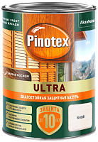 Лазурь влагостойкая для дерева Pinotex Ultra белый 5803616 (0.9л)