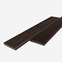 Доска террасная полнотелая UnoDeck SOLID 152*20*3000мм RusDecking венге