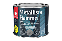 Краска по ржавчине METALLISTA HAMMER HC глянцевая бесцветная база C Tikkurila/Tikkivala