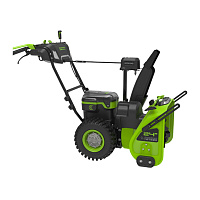 Снегоуборщик Greenworks GD82ST56 аккумуляторный самоходный 82В (бесщет) 61см без акк и з/у (2602807)