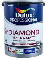Краска Diamond Extra Matt глубокоматовая белая база BW Dulux (4.5л)