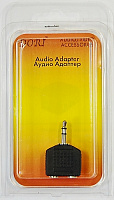 Переходник Dori 2364 Plug 3.5 шт - 2 Jack 3.5 гн стерео