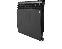 Радиатор биметаллический BiLiner B 500 8 секций Royal Thermo RTBB350008 черный