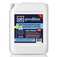 Добавка комплексная противоморозная goodhim Frost Premium до -25 с пластификатором 95447 (10л) 