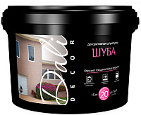 Штукатурка декоративная Dali-Decor Шуба белый 15 кг