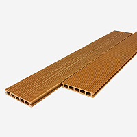 Доска террасная пустотелая UnoDeck ULTRA 150*24*3000мм RusDecking орех