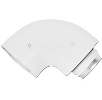 Участок начальный D60 м-м / 100 п-п 90 универсальный коаксиальный Rommer RCA-6010-250100