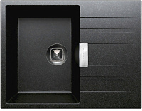 Мойка кухонная Tolero Loft TL-650 473660 прямоугольная 1 чаша 65*50см черный №911