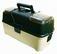 Ящик пластиковый универсальный E-45 Elite 18" с 3 полками 465*230*250мм PROF BOX