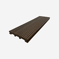 Доска террасная полнотелая UnoDeck TITANO 150*21*3000мм RusDecking венге