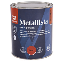 Краска по ржавчине METALLISTA глянцевая база C Tikkurila 710011842 (0.8л)