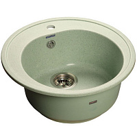 Мойка кухонная GranFest RONDO GF-R-480 круглая D=475мм салатовый