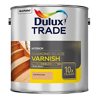 Лак паркетный  Dulux Diamond Glaze Бесцветный глянцевый