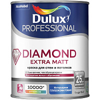 Краска Diamond Extra Matt белая база BW Dulux (1л)