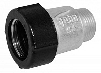 Патрубок обжимной наружная резьба 1 1/4" Тип AK чугун 40.0-42.9