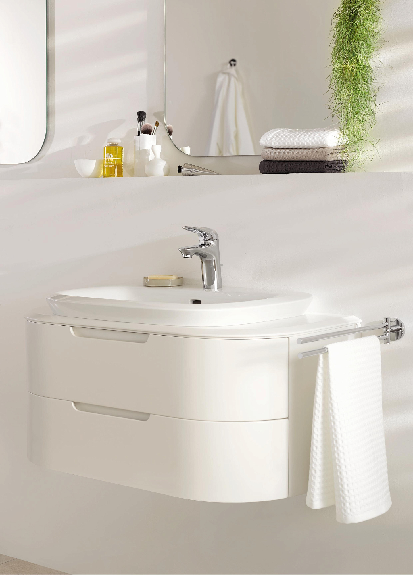Смеситель Eurostyle для раковины цвет хром GROHE 23564003 купить 5