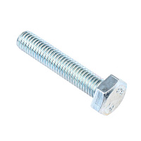 Болт DIN 933 М 10*60 белый цинк 10 штук Стройбат 005321