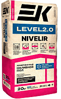 Пол наливной ЕК LEVEL 2.0 NIVELIR для ручного и механизированного нанесения (20кг)
