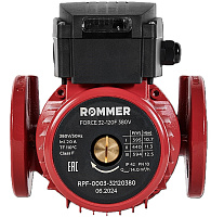 Насос циркуляционный FORCE фланцевый 3-х соростной 32-120F Rommer RPF-0003-32120380 Насос циркуляционный FORCE фланцевый 3-х соростной 32-120F Rommer RPF-0003-32120380