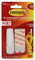 Крючок легкоудаляемый стандартный средний, 1шт в упаковке, 17001N