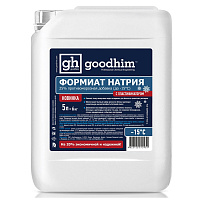 Добавка противоморозная GOODHIM ФН Формиат натрия с пластификатором 12955 (5л)