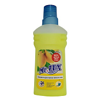 Жидкость для мытья полов и стен 500мл Лимон Mr.LUXE Н0006060