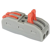 Клемма универсальная монтажная двухсторонняя 2-проводная GTER5-02-BL5 General 800407 (5шт)