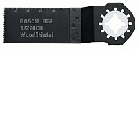 Насадка пильная (плоская) для многофункционального инструмента Bosch AIZ 28 EB (BIM) для дерева, металла (2609256945)