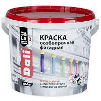 Краска для фасадов особопрочная DALI база С матовая - 5 л