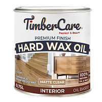 Масло защитное с твердым воском TimberCare Hard Wax Oil 350052 Прозрачный матовый (0.75л)