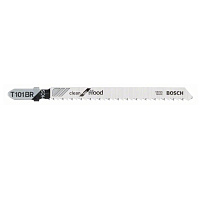 Пилка для Bosch Т101BR HCS Clean for Wood по дереву 3-30мм 25 штук 2608633623