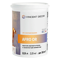 Декоративное покрытие Vincent Decor Afro Or 404-168 2.5 л
