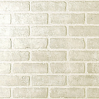 Панель Кирпич Brick Bianco 6мм 2.44*1.22м белый Стильный дом v287