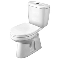 Унитаз-компакт АНИМО напольный 2 режима, с сиденьем дюропласт soft close SANTEK 1.WH30.2.136