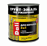 Грунт эмаль по ржавчине 3в1 под колеровку база С бесцветный Dali 20377 (1.8л)