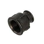 Муфта переходная чугунная черная 3/4*1/2" (Ду20*15)