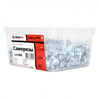 Саморез усиленный PROFFIX с прессшайбой и сверлом TWN 4.2*13мм 1000 штук контейнер 146529