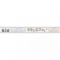 Бордюр настенный Ящики 6.5*60см цвет многоцветный LB-CERAMICS 1506-0174