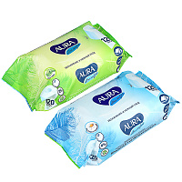Туалетная бумага влажная AURA Ultra Comfort без крышки 914-001