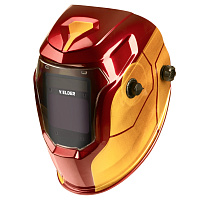 Маска сварщика Хамелеон VISION Ф9 Железный человек 100*60мм 3/4-8/9-13 DIN