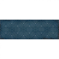 Вставка Парижанка Декор Геометрия синий 20*60 см, LB-CERAMICS 1664-0180