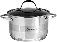 Кастрюля Eurostek  ES-1013 12л с крышкой